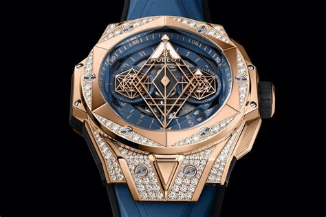 hublot sang bleu pave|Sang Bleu .